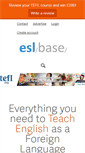 Mobile Screenshot of eslbase.com